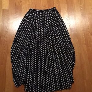 Pleated Michael Kors maxi skirt